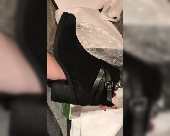 Miss Adah Vonn aka Topdomme OnlyFans - Vid New Sam Edelman motorcycle boots bought by a good bitch ~