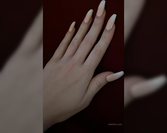 Miss Adah Vonn aka Topdomme OnlyFans - VID Gosh, I frikken love these sexy nails ~