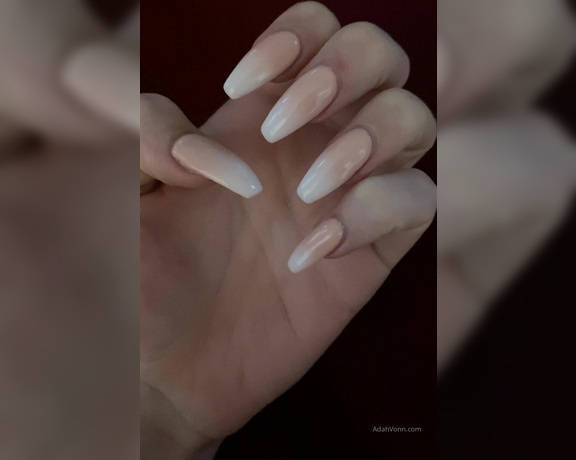 Miss Adah Vonn aka Topdomme OnlyFans - VID Gosh, I frikken love these sexy nails ~