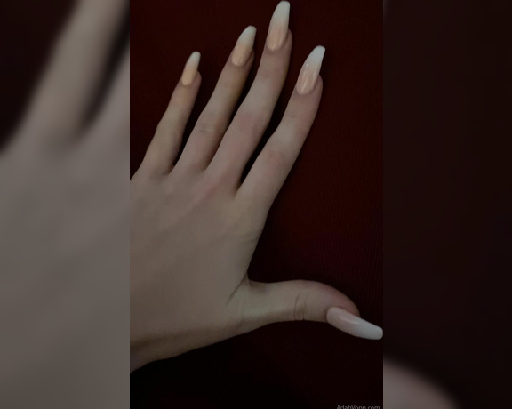 Miss Adah Vonn aka Topdomme OnlyFans - VID Gosh, I frikken love these sexy nails ~