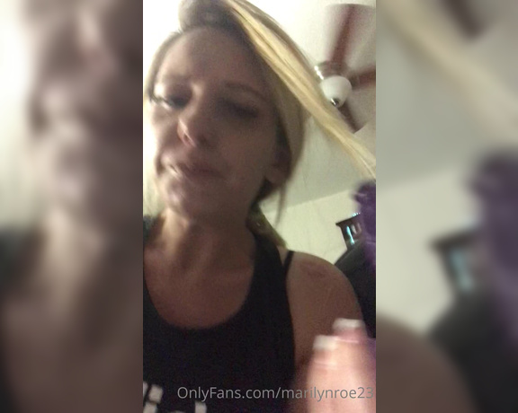 Marilyn Roe aka Marilynroe23 OnlyFans - Tip 10$ to see the remaining 3 minutes of this hardcore deepthroat vid