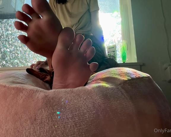 Miss May aka Goddessmayhere OnlyFans - Monday Video  Foot Worship With Post Orgasm Tickle Torment