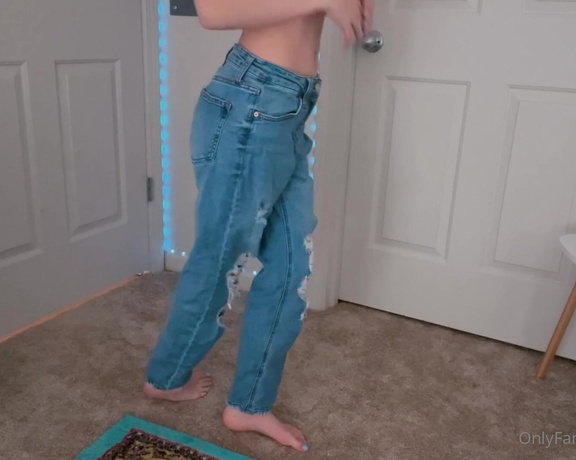 Miss May aka Goddessmayhere OnlyFans - Blue Jean Try On 2