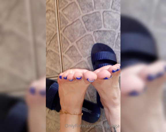 Feet Braga aka Feetbraga OnlyFans - Blue toes