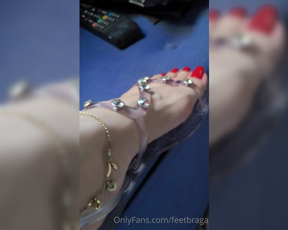 Feet Braga aka Feetbraga OnlyFans - Red toes available for you