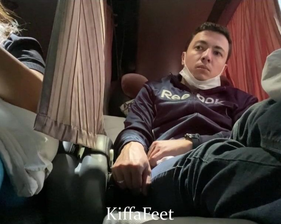 Kiffa Feet - Goddess Kiffa - Bus Trip Ep 6 - Passenger Is Mesmerized And Lick Female Passenger Sneakers - Sneakers Worship - Foot Domination - Amateur - Handjob - Smelly Feet - Stinky Feet - Sweaty Feet - Handjob - Consensual Candid (For Mobile Devices)