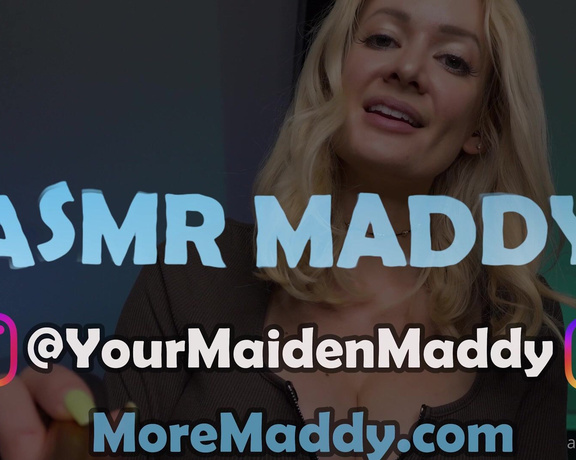 ASMR Maddy aka Asmrmaddy OnlyFans - Ok guys, I need your help I was thinking of switching intros for most of my videos on YT I like 2