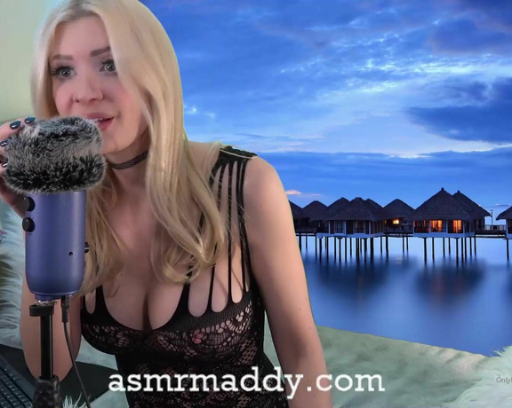 ASMR Maddy aka Asmrmaddy OnlyFans - Thank you for an AWESOME stream last night! Dont forget the EU friendly stream is coming up this