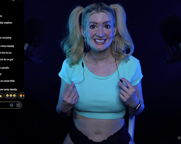 ASMR Maddy aka Asmrmaddy OnlyFans - Thank you for such a fun stream tonight! The full video is here for anyone who missed it! Here 2