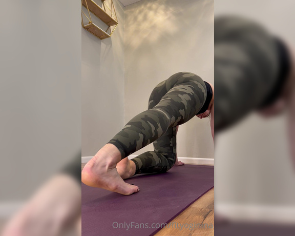 Nina aka Fityoginina OnlyFans - Casual lil yoga flow with some chatting I tried some new camera angles, I don’t think I like them