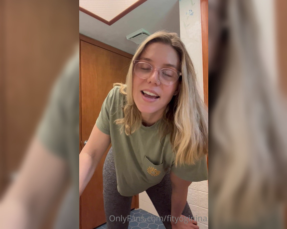 Nina aka Fityoginina OnlyFans - That time I fell down the stairs…