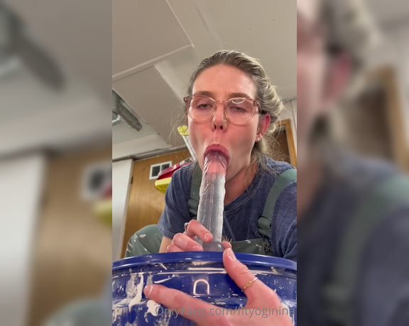 Nina aka Fityoginina OnlyFans - Garage Remodel Caulk Explosion Getting ready to send out this gem! It’s sensual and authentic true