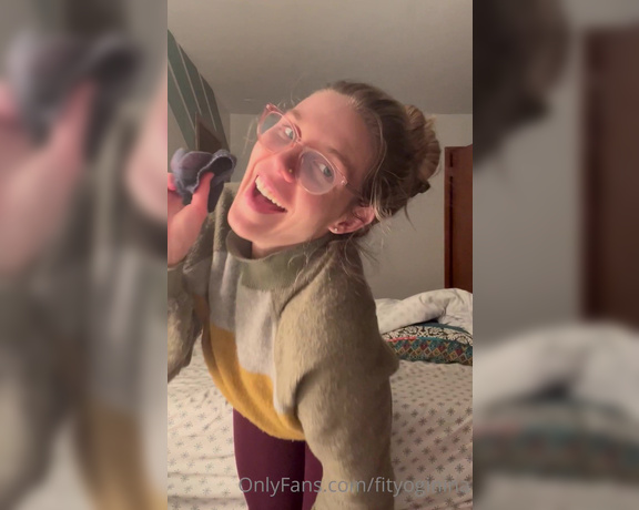 Nina aka Fityoginina OnlyFans - Did I hear you wanted to sniff my feet after a long day and then see me twerk