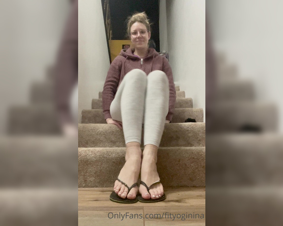 Nina aka Fityoginina OnlyFans - Quickie special request from a flip flop lover going through withdrawals in the dead of winter I