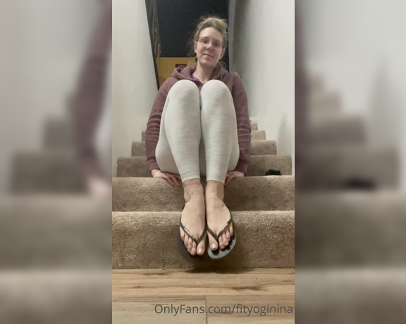 Nina aka Fityoginina OnlyFans - Quickie special request from a flip flop lover going through withdrawals in the dead of winter I