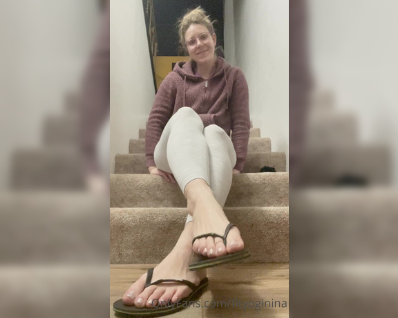 Nina aka Fityoginina OnlyFans - Quickie special request from a flip flop lover going through withdrawals in the dead of winter I