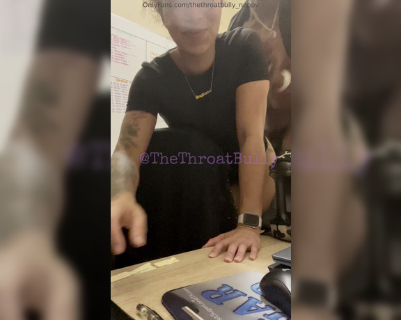 TheThroatBully aka thethroatbully_noppv - 01-10-2025 OnlyFans Video - Cum to the break room, I wanna show you somethingThose mid day talks get me through