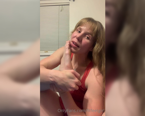 Nina aka Fityoginina OnlyFans - This was taken a few day’s ago after my first toe sucking custom! It’s been heavily requested via