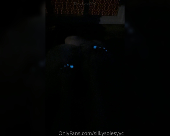 SilkySolesYYC aka Silkysolesyyc OnlyFans - The video from our glow in the dark foot fetish photoset Youll have to use your imagination a litt