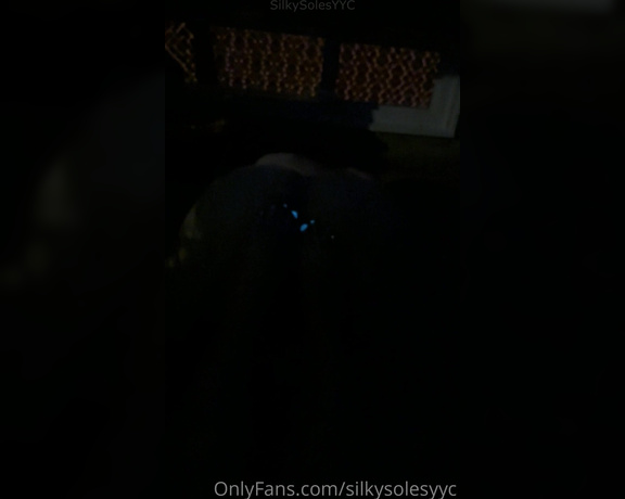 SilkySolesYYC aka Silkysolesyyc OnlyFans - The video from our glow in the dark foot fetish photoset Youll have to use your imagination a litt