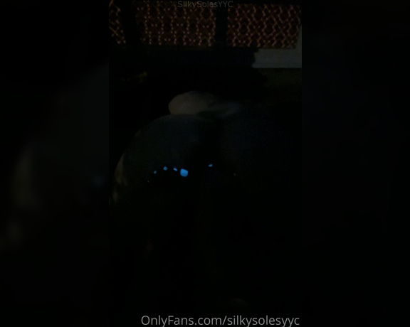 SilkySolesYYC aka Silkysolesyyc OnlyFans - The video from our glow in the dark foot fetish photoset Youll have to use your imagination a litt