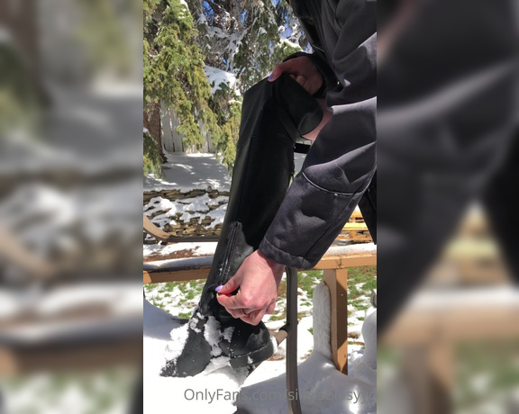 SilkySolesYYC aka Silkysolesyyc OnlyFans - Foot Fetish Friday Ive had a special request for a post with boots! This post also is great for 18
