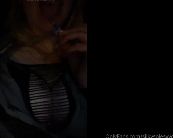SilkySolesYYC aka Silkysolesyyc OnlyFans - The fun doesnt stop when we leave the club A fun little keyholderchastity video on our drive home
