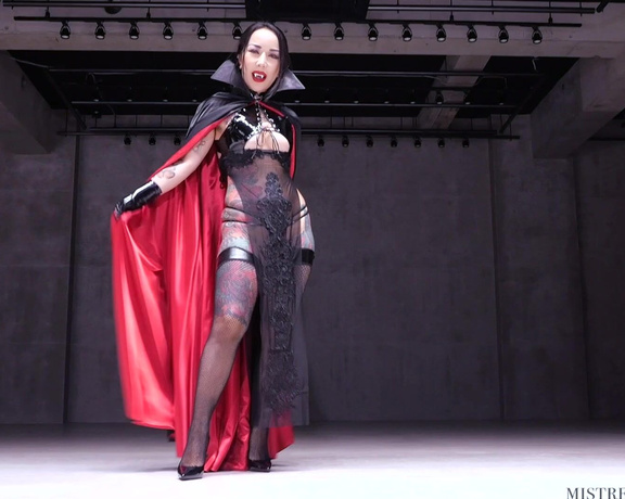 Mistress Youko - Satin Caped Succubus Joi