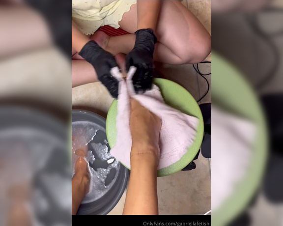 Goddess Gabriella aka gabriellafetish - 07-22-2025 OnlyFans Video - Ill show you how beautiful my foot becomes