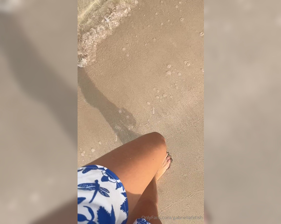 Goddess Gabriella aka gabriellafetish - 11-28-2024 OnlyFans Video - I love these footprints so much