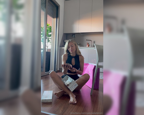 Goddess Gabriella aka gabriellafetish - 07-27-2025 OnlyFans Video - Have I mentioned that I love gifts thank you to one of my servants
