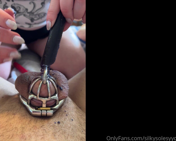 SilkySolesYYC aka Silkysolesyyc OnlyFans - Another experiment to see if we can dislodge the piece of key stuck in the PA tumbler A few people