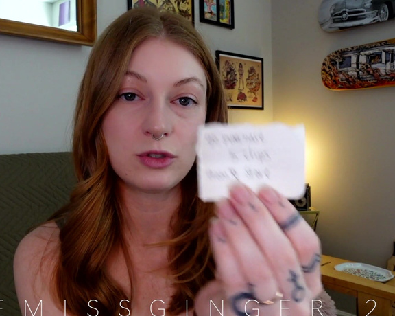 The Miss Ginger - Hilarious Humiliating Tasks