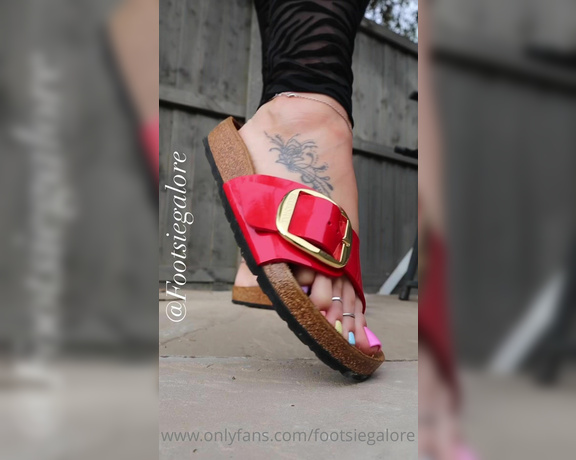 Footsiegalore aka Footsiegalore OnlyFans - Todays reel in case you didn’t see