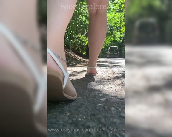 Footsiegalore aka Footsiegalore OnlyFans - Take a walk with