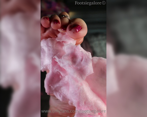 Footsiegalore aka Footsiegalore OnlyFans - Tasty Tuesday! Nearly forgot this gem! Open wide and experience a Footsie tootsie sugar rush