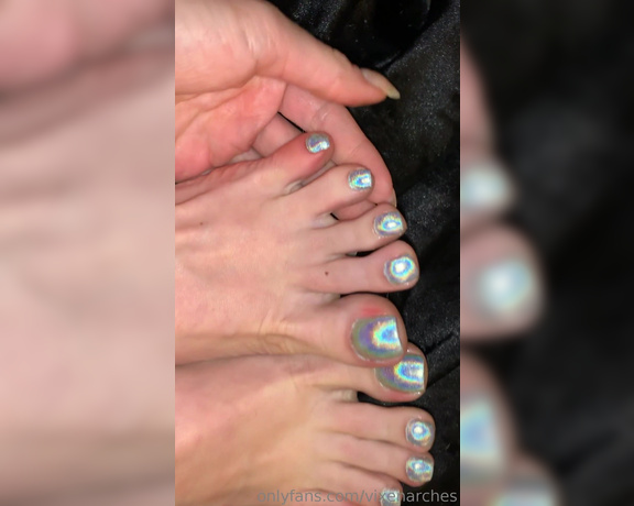 Vixen Arches aka Vixenarches OnlyFans - You guys get to see it first! My new pedi )