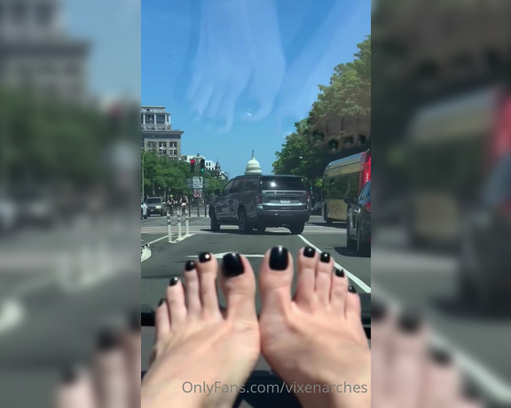 Vixen Arches aka Vixenarches OnlyFans - Would you be able to keep your eyes on the road
