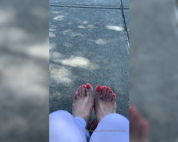 Vixen Arches aka Vixenarches OnlyFans - Relax with me and my toes by the lake (From my trip to Lake George a week ago)