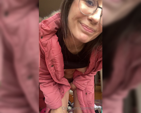 Lilly aka Lillyvig OnlyFans - Baby is cold outside but I have a warm hole for your cock