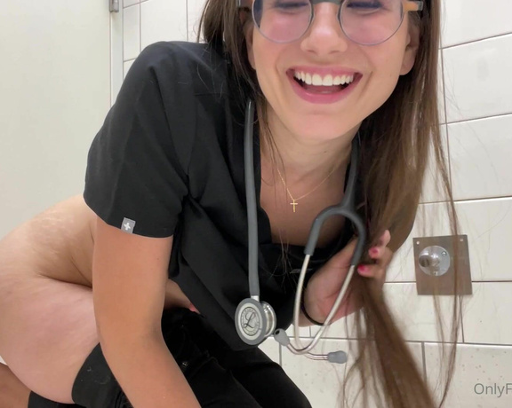 Lilly aka Lillyvig OnlyFans - A 2 minute nurse video for you all as a treat to you all for being so understanding and caring for
