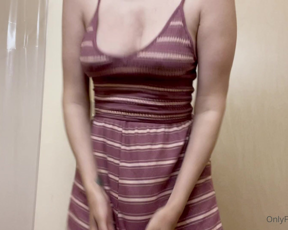 Lilly aka Lillyvig OnlyFans - Here is a video for you! Going out in this slutty outfit today