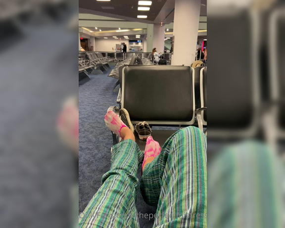 ThePerfectMistress aka Theperfectmistress OnlyFans - I can’t believe my part 2 airport video never loaded last night I took off my socks and the guy nex