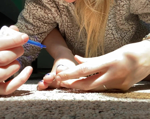 ThePerfectMistress aka Theperfectmistress OnlyFans - 23 minutes of me painting my nails! I can’t wait for nail salons to open again, I miss pedicures