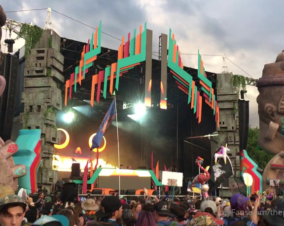 ThePerfectMistress aka Theperfectmistress OnlyFans - Here’s some random videos of me tripping balls at Camp Bisco Electric Forest ! So sad festival sea 1