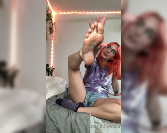 Ashley Lotts aka Ashleylottsxo OnlyFans - Oops, caught ya checking out my feet I also filmed a humiliation version of this but I get nervous