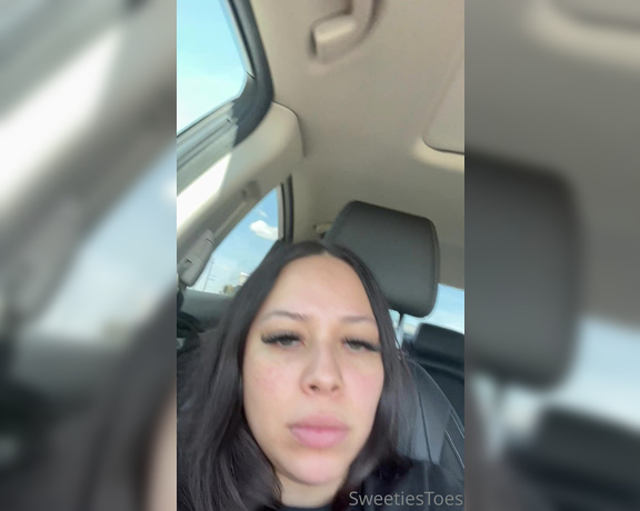 SweetiesToes aka Yourfeetsweetie OnlyFans - Road trips