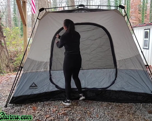 Dakota Charms aka Dakotacharms OnlyFans - Tent Stuck