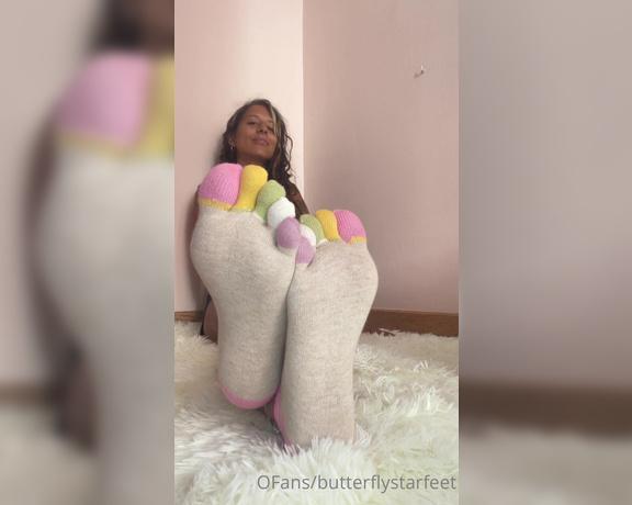 Emma aka Queenstarb OnlyFans - Playing with my new socks! ASMR type of video Just relax and enjoy it 6