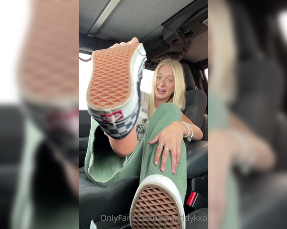 Goddess Kaylee aka Xomaddykxo OnlyFans - Get in the car loser, I’ve had you locked up for a month Time to release all over these stinky vans